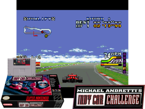 Michael Andretti's Indy Car Challenge (J) [h1C] Cover